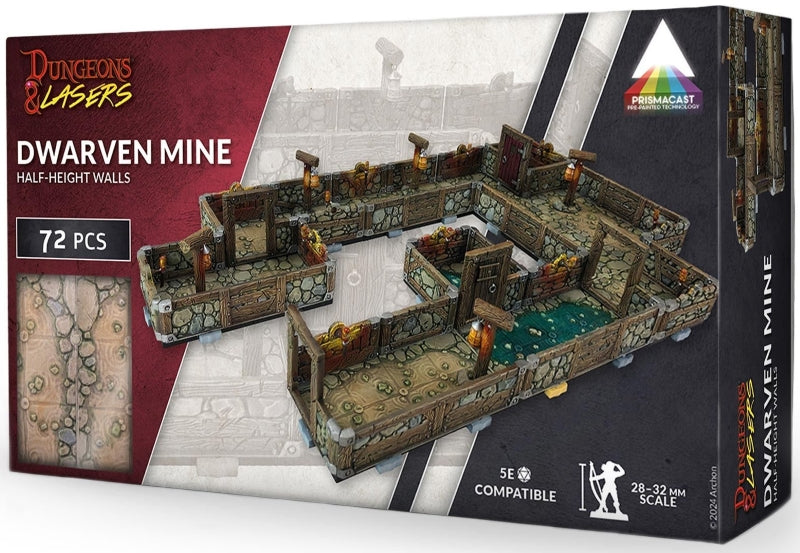 Dungeons & Lasers: Dwarven Mine (Pre-Painted)
