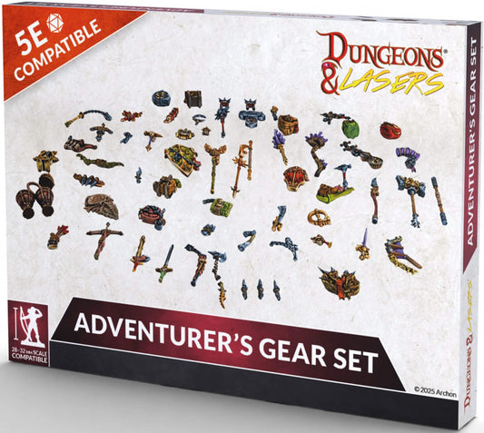 Dungeons & Lasers: Adventurer's Gear Set