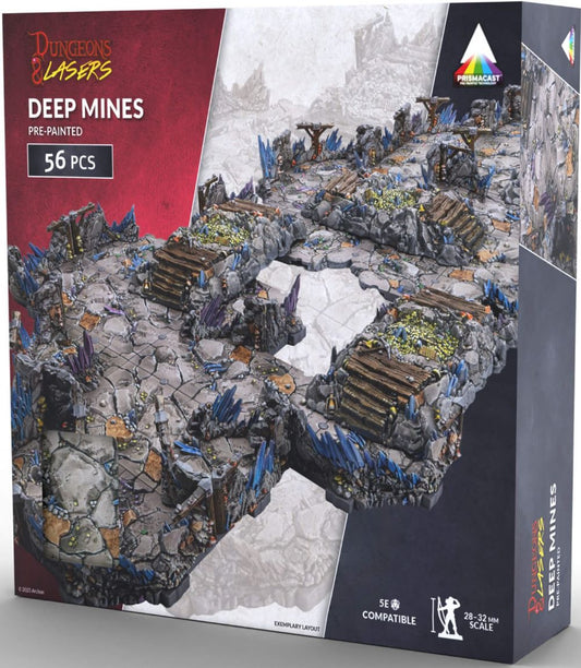 Dungeons & Lasers: Deep Mines Pre-Painted