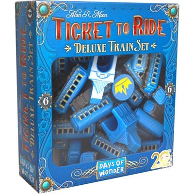 Ticket To Ride: 20th Anniversary Deluxe Train Set - Blue