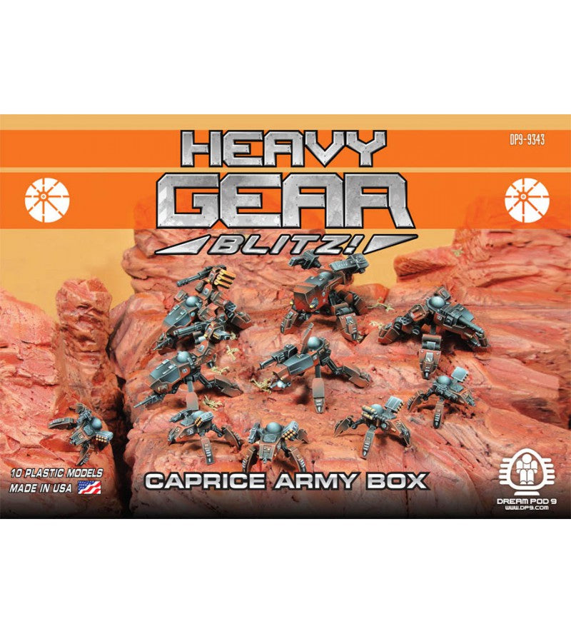 Heavy Gear Blitz! Tabletop Wargaming: Caprice Army Box