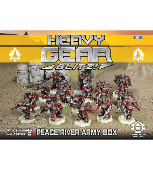 Heavy Gear Blitz! Tabletop Wargaming: Peace River Army Box