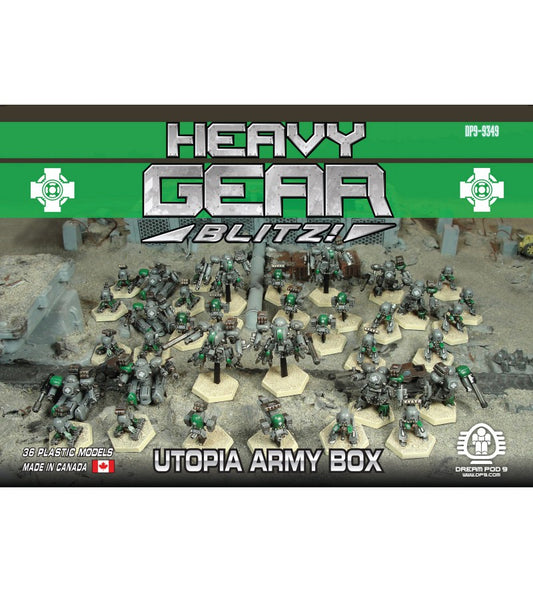 Heavy Gear Blitz! Tabletop Wargaming: Utopia Army Box