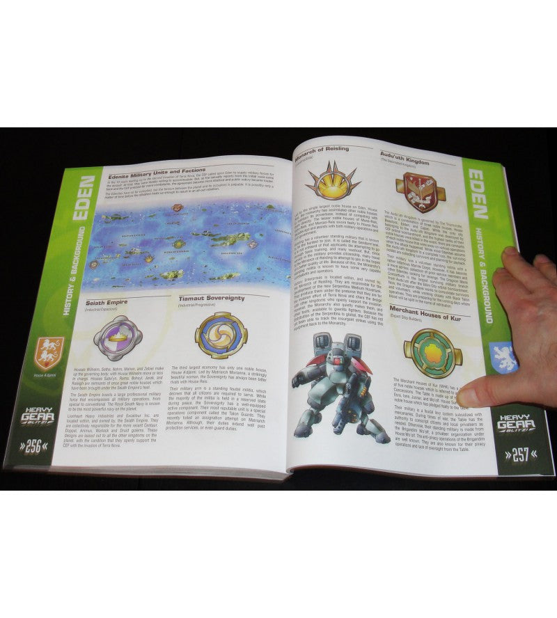 Heavy Gear Blitz! Tabletop Wargaming: 3rd Edition Rules - Version 3.1