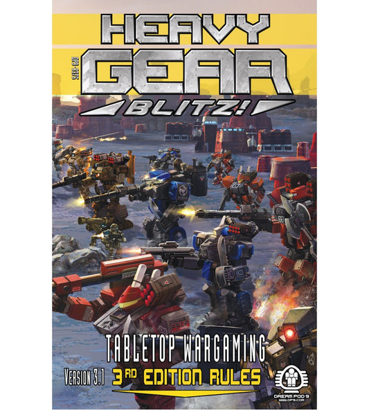 Heavy Gear Blitz! Tabletop Wargaming: 3rd Edition Rules - Version 3.1 Small Format