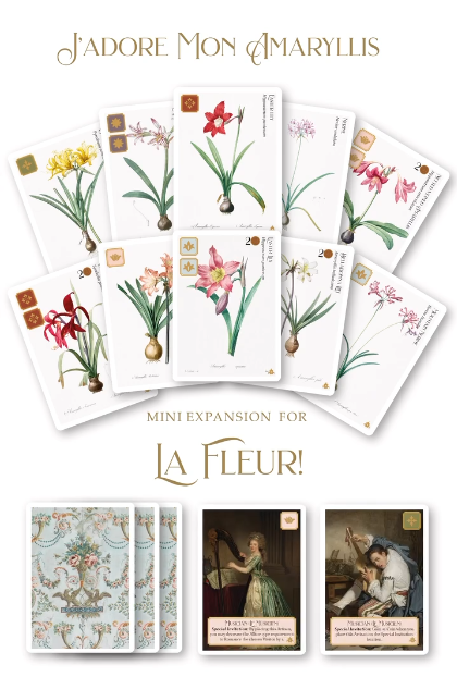 La Fleur: J'Adore Mon Amaryllis Mini Expansion