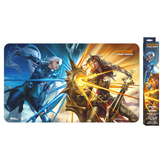 Riftbound: Playmat - League of Legends TCG: Vendetta: Diana Vs Leona