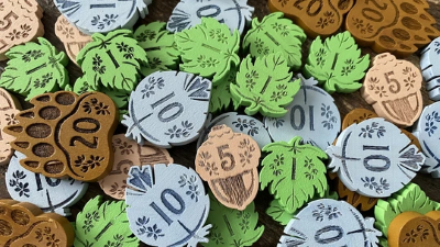 Honey Buzz: Wooden Coins