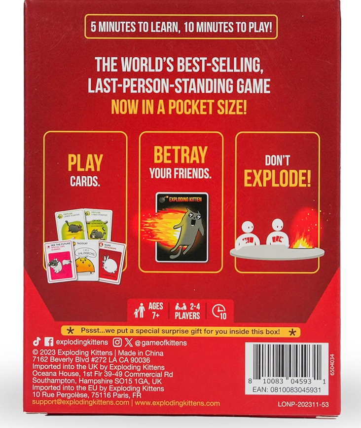 Exploding Kittens: Grab & Game