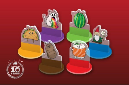 Exploding Kittens: The Board Game Acrylic Meeples