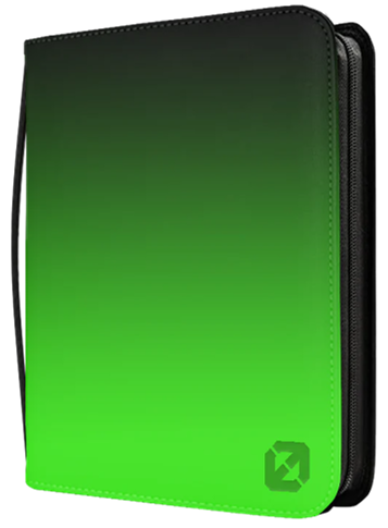 Evoretro: Shield+ 216 Toploader Binder - Neon Green