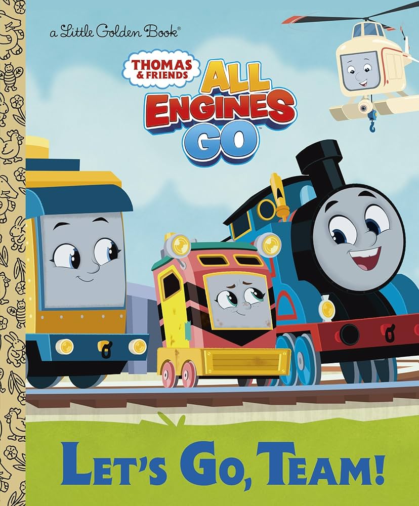 Let's Go, Team! Little Golden Book (Thomas & Friends: All Engines Go)