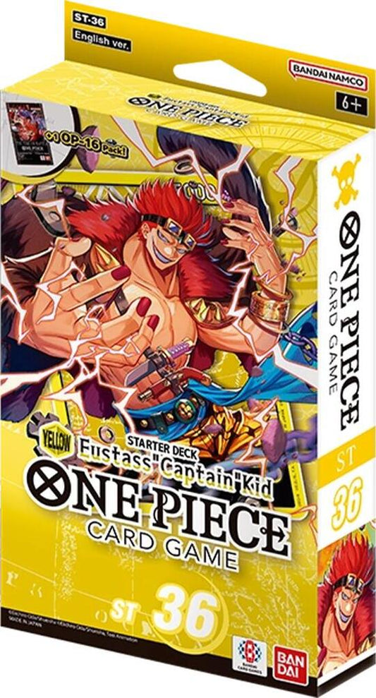 One Piece: ST31 Starter Deck - Eustass "Captain" Kid
