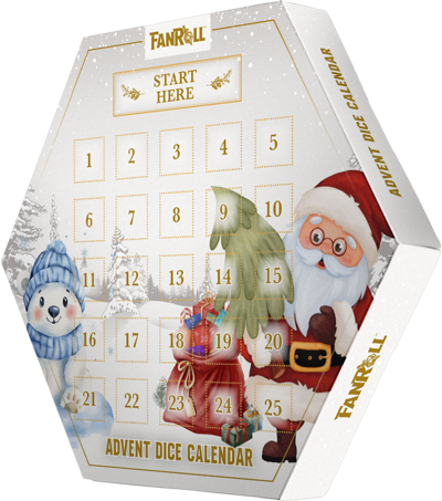 Fanroll Holiday Dice Advent Calendar 2026