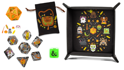 Fanroll Halloween Dice Advent Calendar