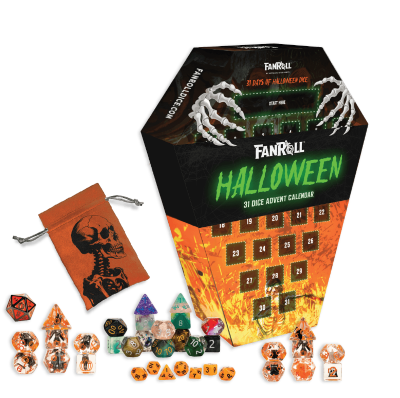Fanroll Halloween Dice Advent Calendar 2025