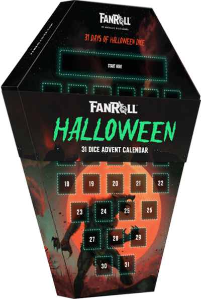 Fanroll Goblin Halloween Dice Advent Calendar 2026