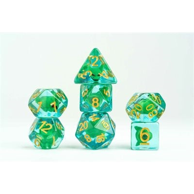 Pathfinder: 7 Piece Dice Set - Goblin