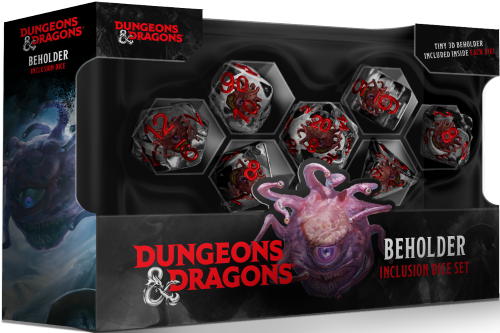 Dungeons & Dragons: 7 Piece 16mm Resin Dice Set - Beholder