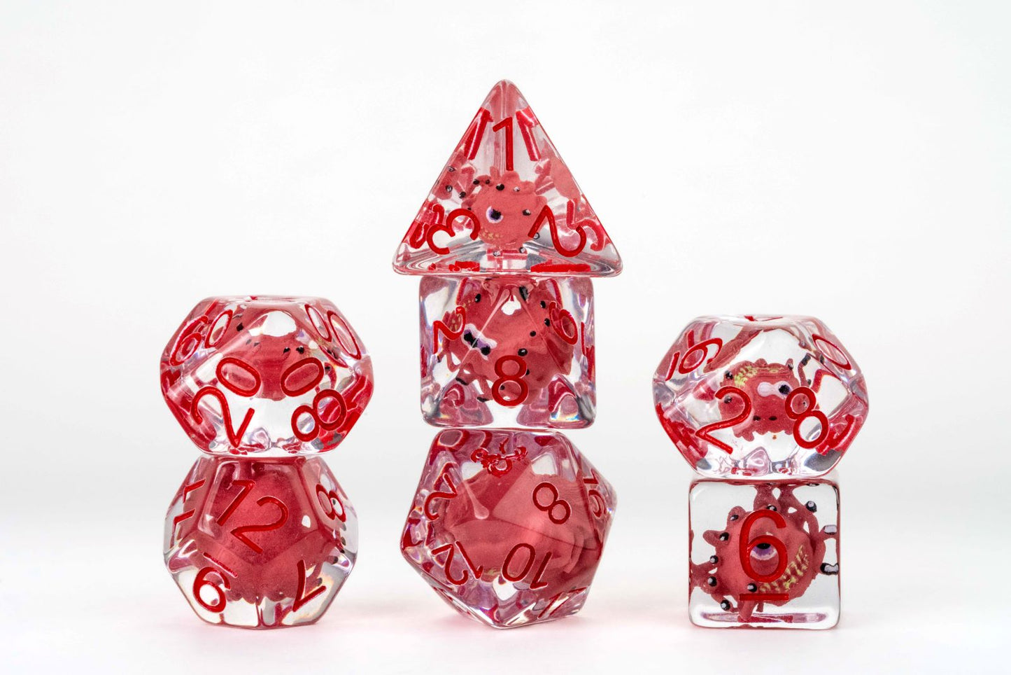 Dungeons & Dragons: 7 Piece 16mm Resin Dice Set - Beholder