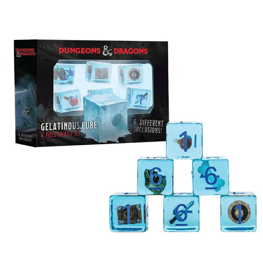 Dungeons & Dragons: Dice - Gelatinous Cube 6 Pack