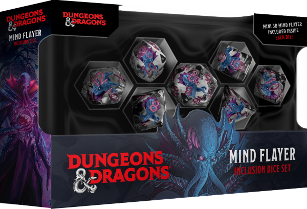 Dungeons & Dragons: Resin Dice Set - Mind Flayer