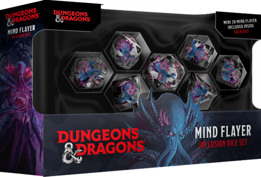 Dungeons & Dragons: Resin Dice Set - Mind Flayer