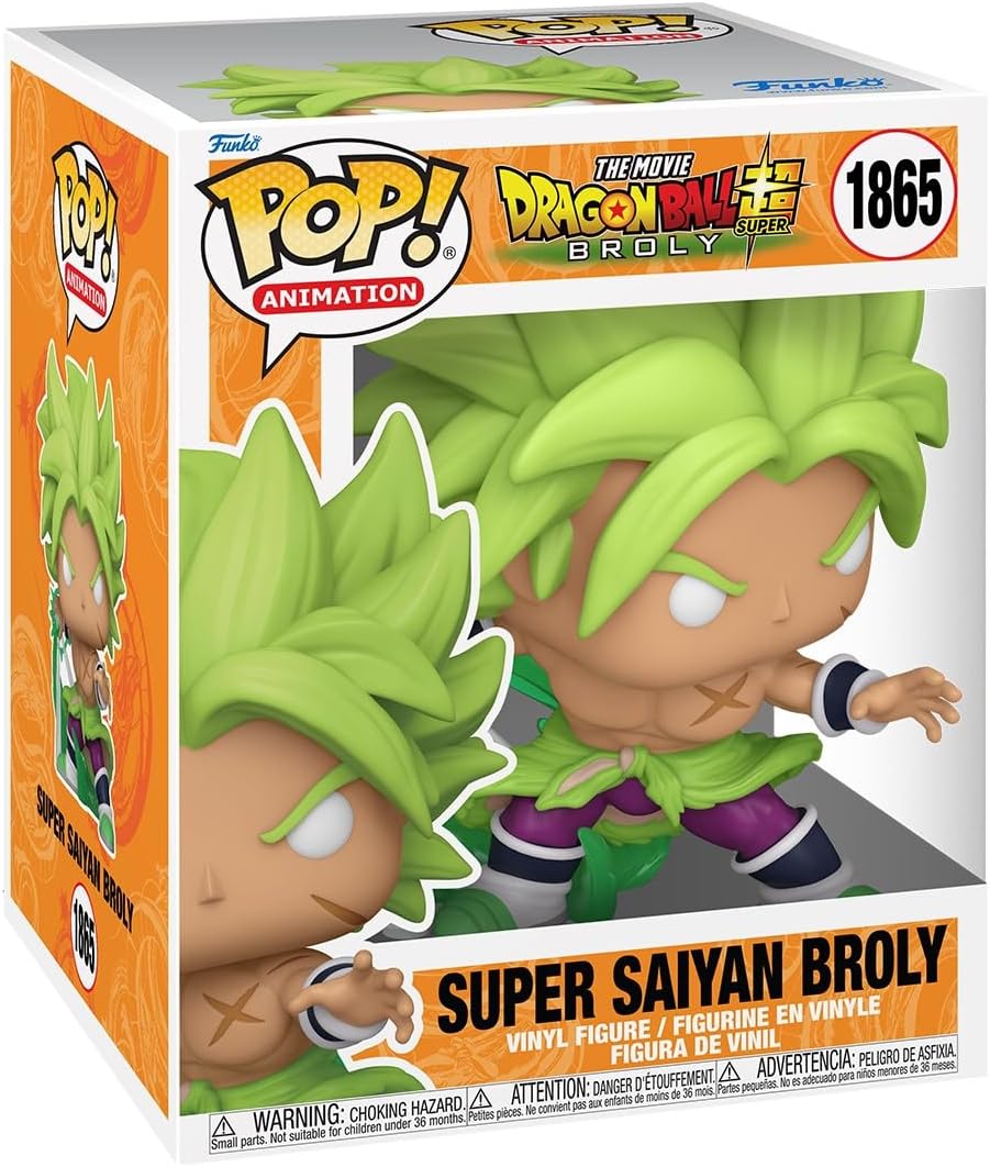 Pop Super Dragon Ball Super Broly Ss Broly 6in Figure