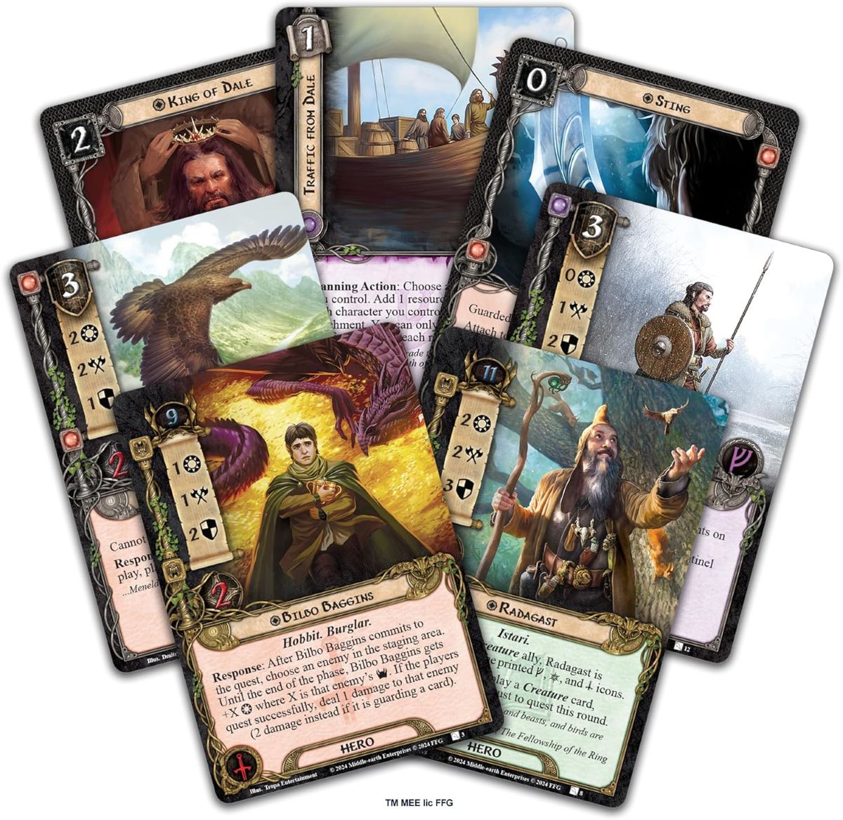 Lord of the Rings: The Card Game - Ered Mithrin Hero Expansion