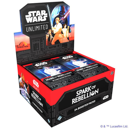 Star Wars Unlimited: Spark Of Rebellion Booster Box