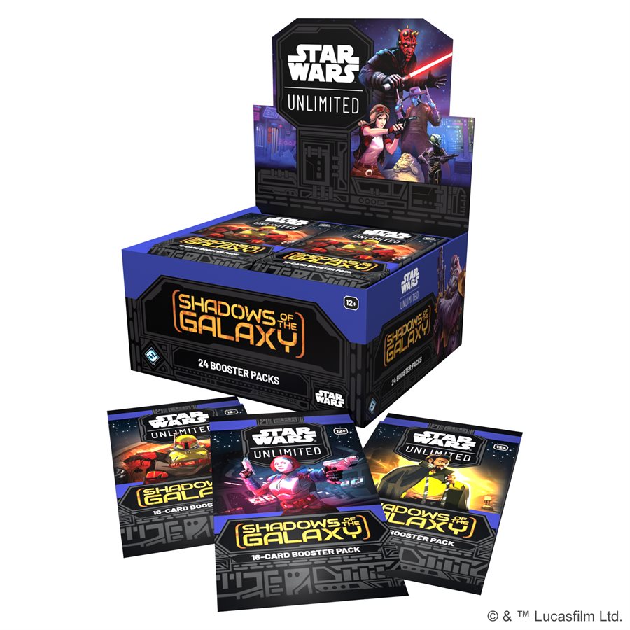 Star Wars Unlimited: Shadows Of The Galaxy Booster Box