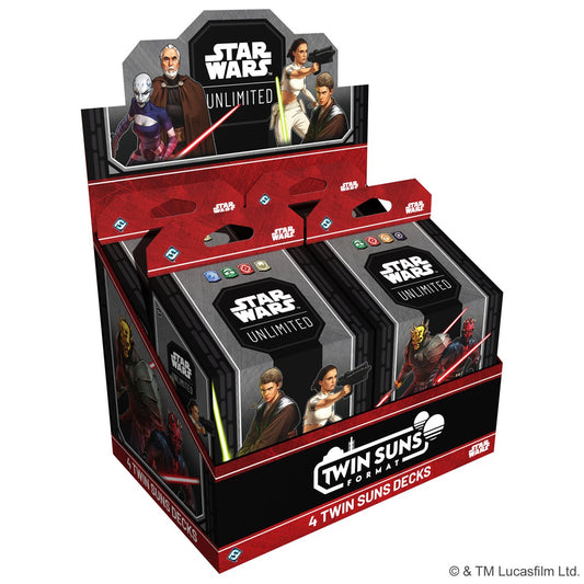 Star Wars Unlimited: 2026 Twin Suns Deck - Set Of 4