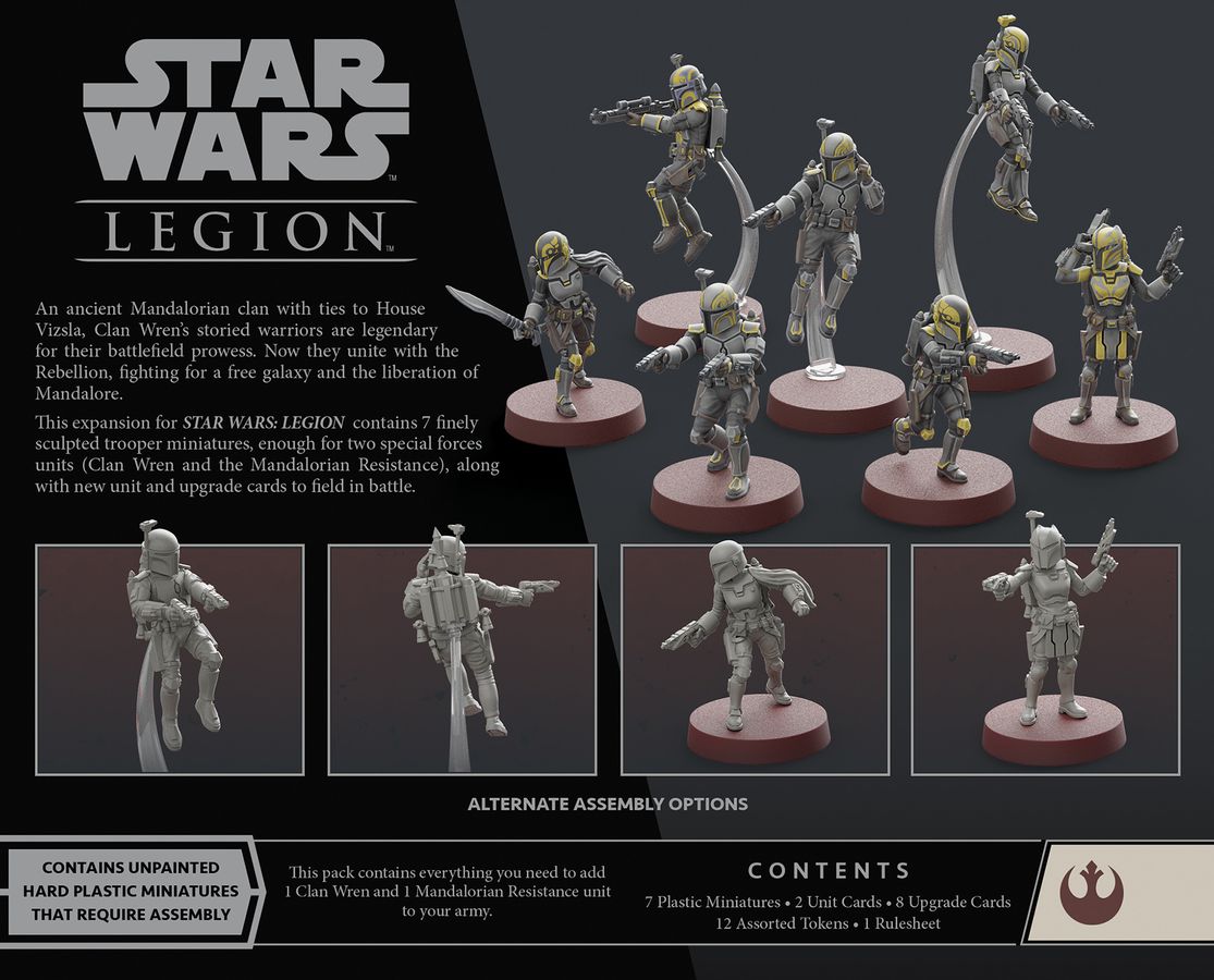 Star Wars: Legion - Clan Wren Unit Expansion