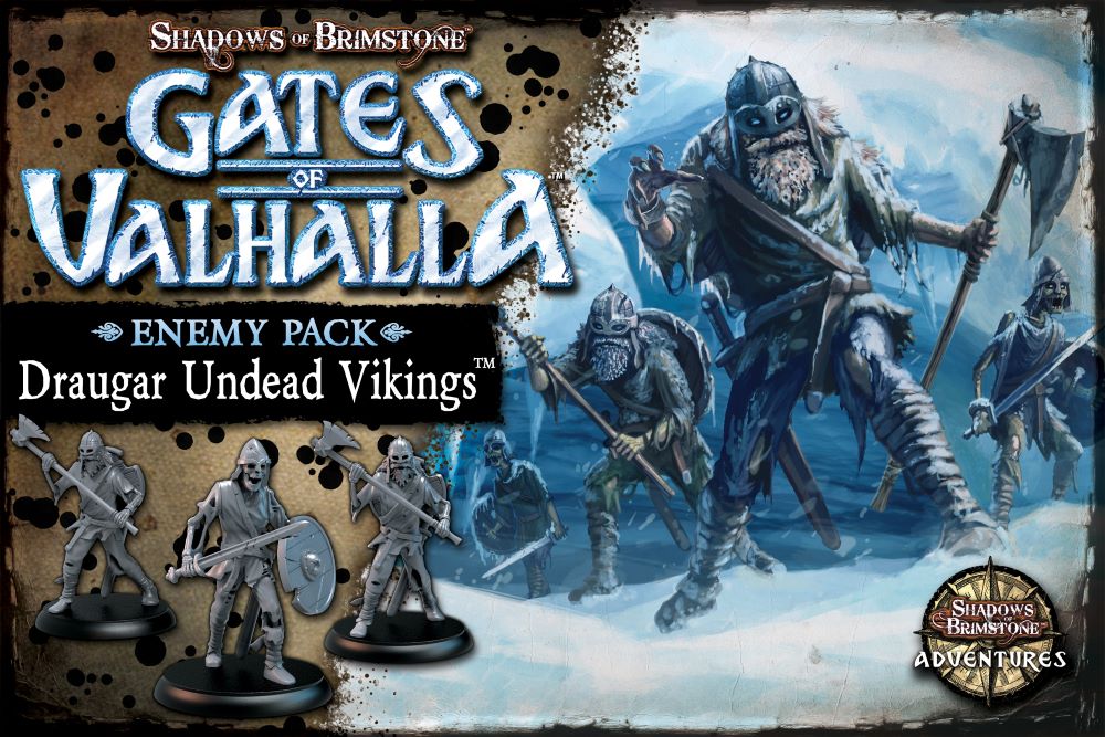 Shadows Of Brimstone: Gates Of Valhalla - Enemy Pack Draugar Undead Vikings