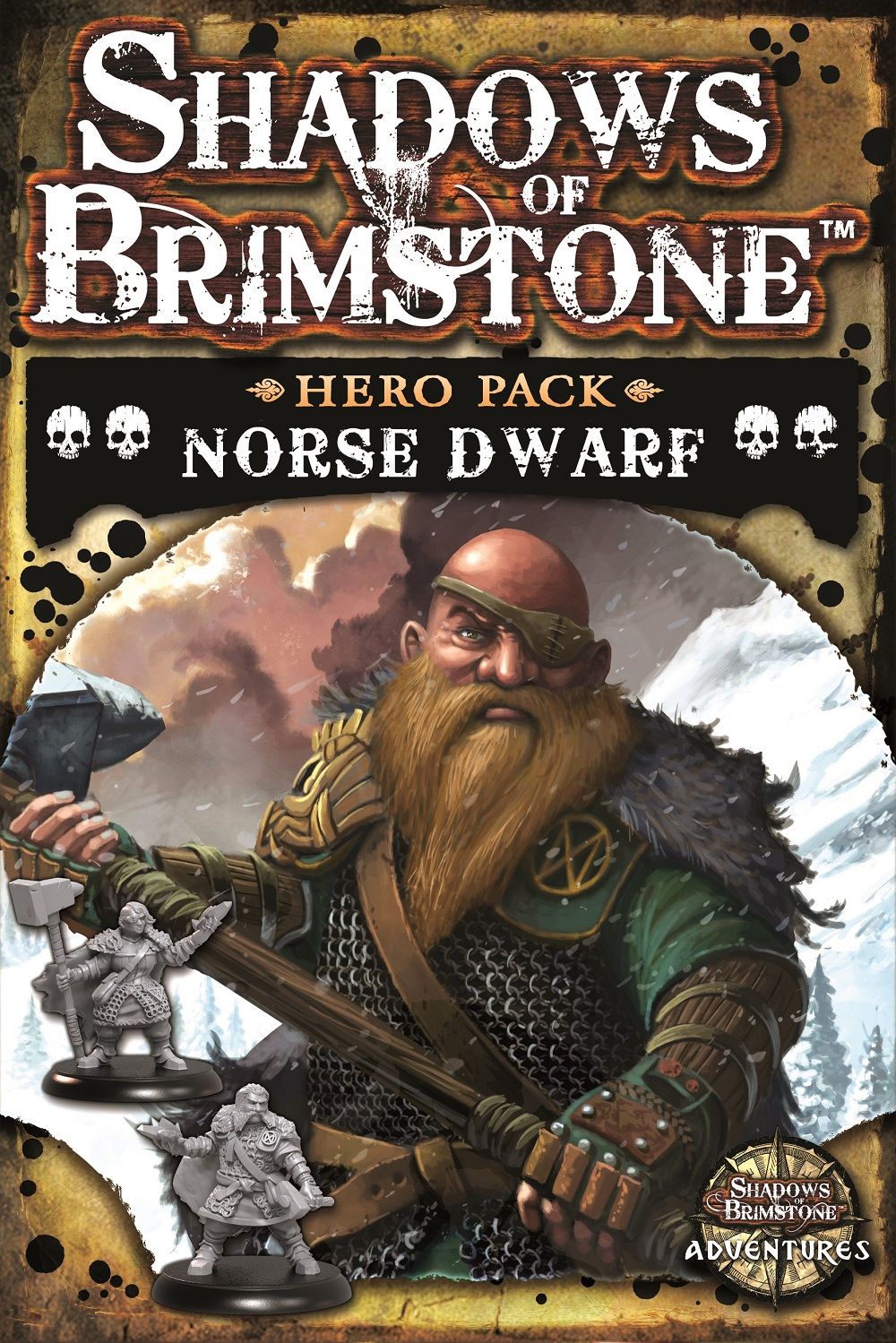 Shadows Of Brimstone: Norse Dwarf Hero Pack