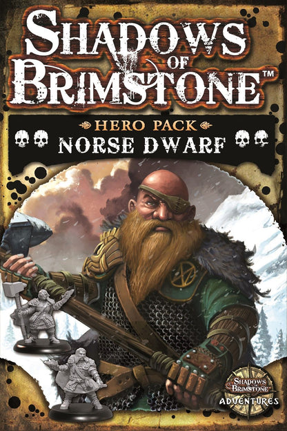 Shadows Of Brimstone: Norse Dwarf Hero Pack