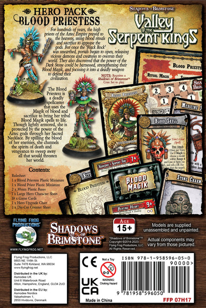 Shadows Of Brimstone: Blood Priestess Hero Pack