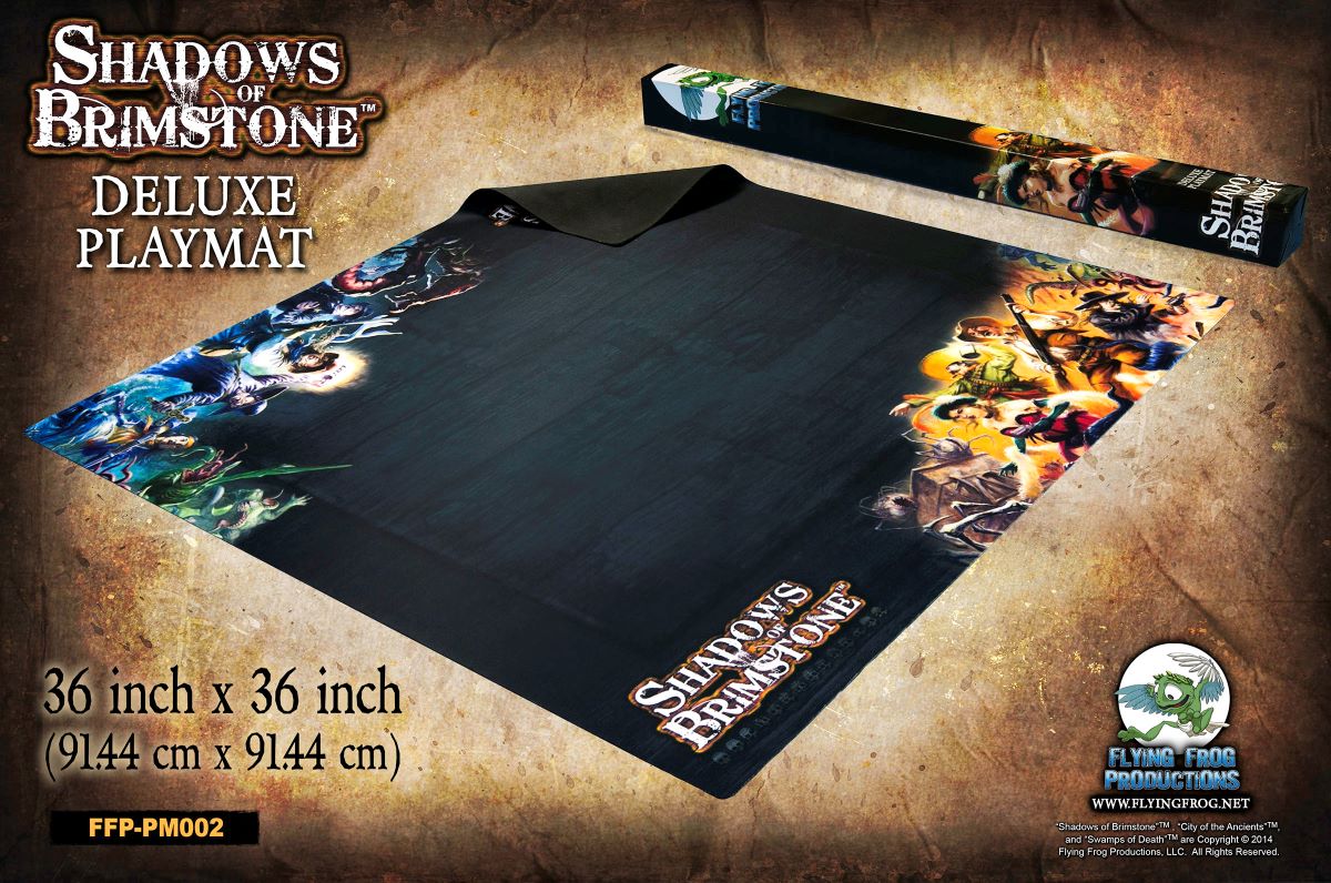 Shadows Of Brimstone: Deluxe Playmat 3x3