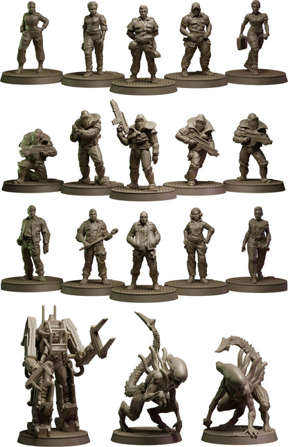 Alien RPG: Miniatures Set Rapture Protocol