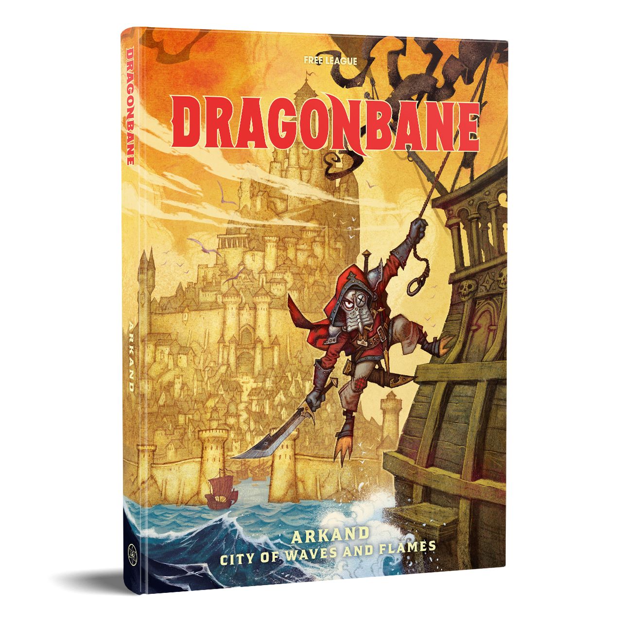 Dragonbane RPG: Arkand City Of Waves And Flames