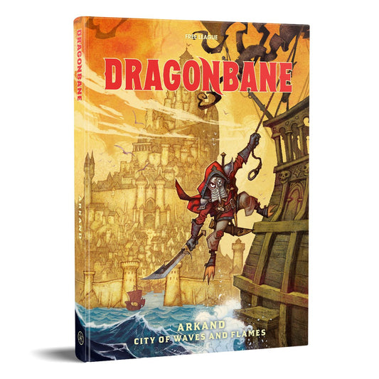 Dragonbane RPG: Arkand City Of Waves And Flames