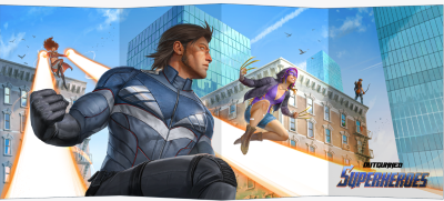 Outgunned RPG: Superheroes Super Screen