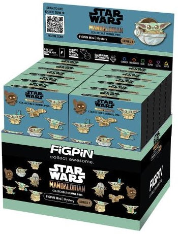 FiGPiN: Star Wars Mandalorian Grogu Mystery Box