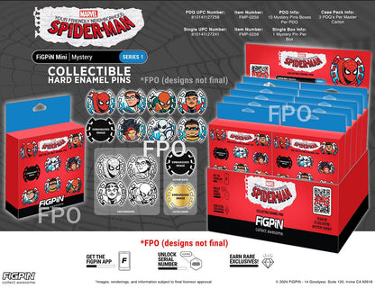 FiGPiN: Your Friendly Neighborhood Spider-Man Mystery Box Series 1