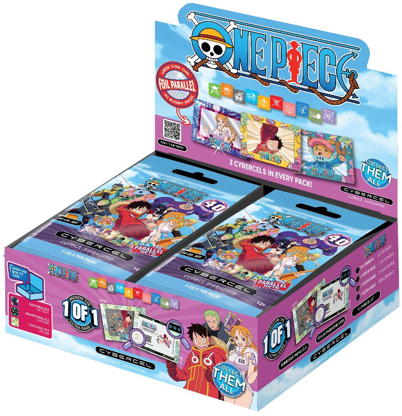 Cybercel: One Piece Series 2 Trading Cards Box