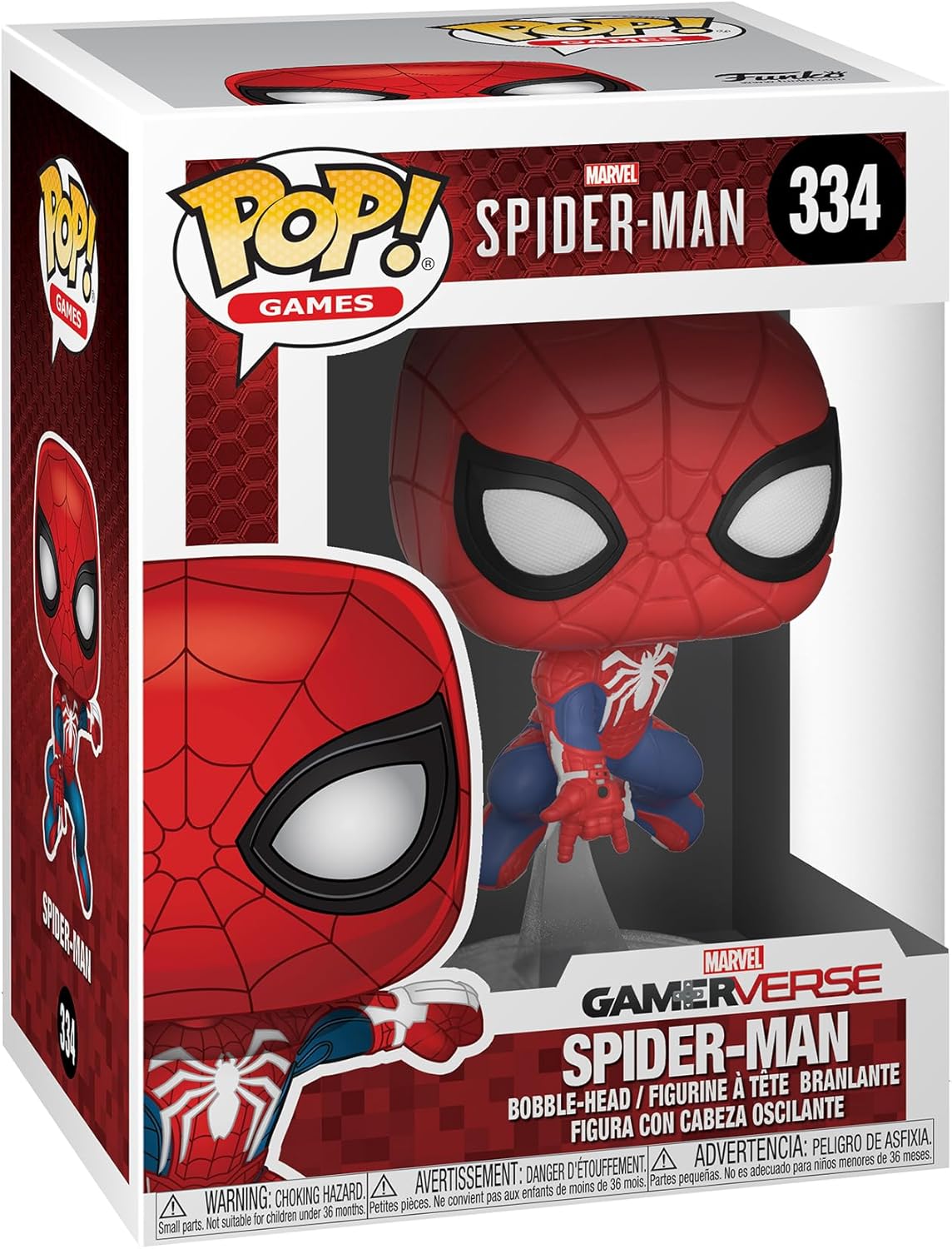 Pop Games: Spider-Man S1 Spider-Man Vinyl Figure