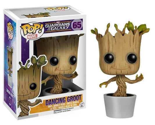 Pop Gotg Dancing Groot Vinyl Figure