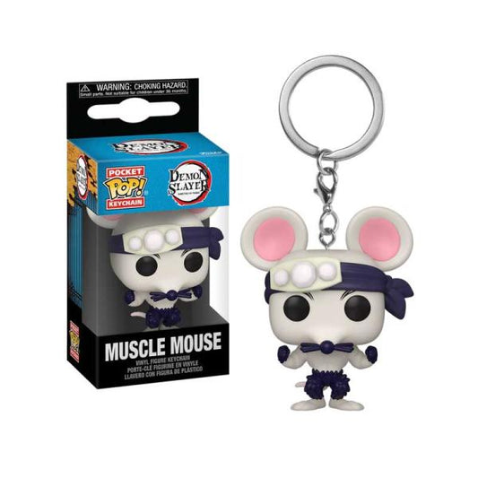 Funko Pocket Pop! Keychain: Demon Slayer Muscle Mouse