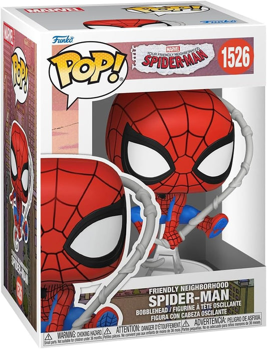 Pop Marvel Friendly Neightborhoo Spiderman Spiderman Final Suit