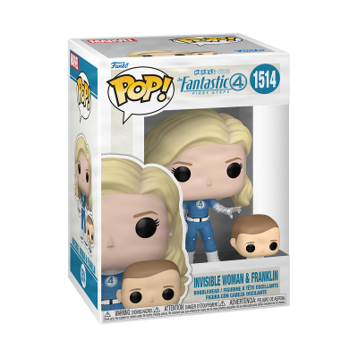 Pop! & Buddy Invisible Woman & Franklin (Fantastic Four: First Steps)